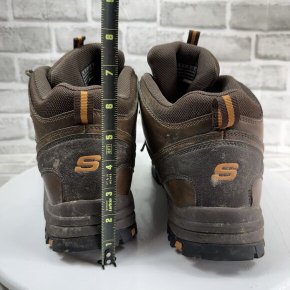 Skechers Relment Traven Men\'s Size 13 Brown Waterproof Hiking Boots 65529 main image 6